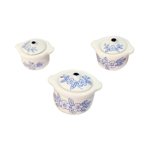 SAFIGLE 1 Satz Mini Keramik Suppen Schale Mini-Blumenschale Küchenspielset für Kleinkinder Spielzeuge Modelle Kochnische Spielzeughaus Modell Essensspielgerät Miniatur Suppenschüssel Möbel SAFIGLE 1 Satz Mini Keramik Suppen Schale Mini-Blumenschale Küchenspielset für Kleinkinder Spielzeuge Modelle Kochnische Spielzeughaus Modell Essensspielgerät Miniatur Suppenschüssel Möbel von SAFIGLE