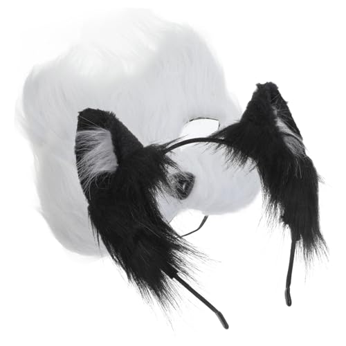 SAFIGLE 1 Satz Partyversorgung Halloween - Halloween-fuchsmaske Maskerade-party-maske Party-horror-maske Zubehör Für Halloween-kostüme Kostümmasken Partyzubehör Plüsch von SAFIGLE