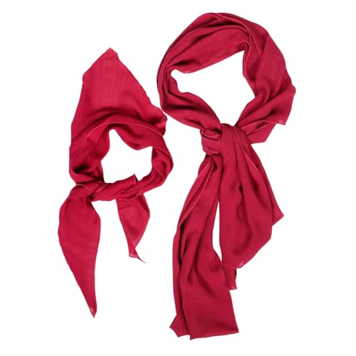 SAFIGLE 1 Satz Piraten-Bandana-Gürtel Roter Piratenhut Halloween-Piratenhut Zubehör Kostüme Kette Mantel piraten kopftuch piratengürtel roter Schärpengürtel rotes Piraten-Bandana Segeltuch von SAFIGLE