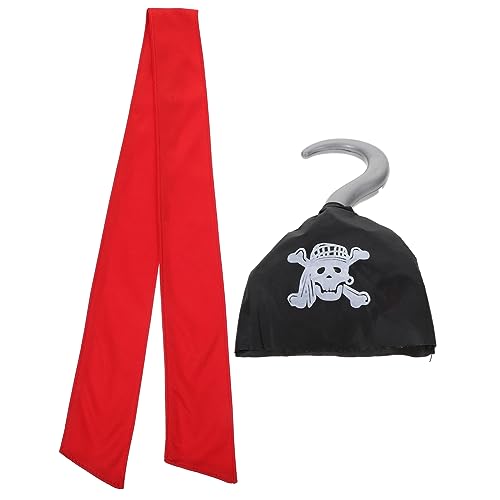 SAFIGLE 1 Satz Piraten-Turban Piraten-Requisiten holzig Piratenbandana Piratenkostüm für Erwachsene Piratenkostüm für Piraten-Cosplay-Partygeschenk Piratenanzug Piratenanfälle Stoff SAFIGLE 1 Satz Piraten-Turban Piraten-Requisiten holzig Piratenbandana Piratenkostüm für Erwachsene Piratenkostüm für Piraten-Cosplay-Partygeschenk Piratenanzug Piratenanfälle Stoff von SAFIGLE