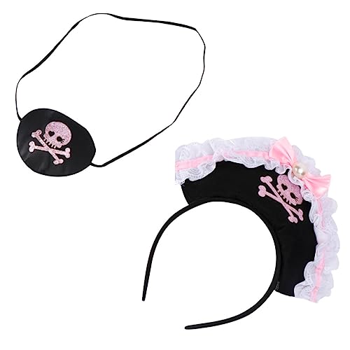 SAFIGLE 1 Satz Piratenkopfband mit Schleife und Perlen für Mädchen Halloween Party Kopfschmuck Kindergeburtstag Requisiten Cosplay Accessoire für Unvergessliche Feiern SAFIGLE 1 Satz Piratenkopfband mit Schleife und Perlen für Mädchen Halloween Party Kopfschmuck Kindergeburtstag Requisiten Cosplay Accessoire für Unvergessliche Feiern von SAFIGLE