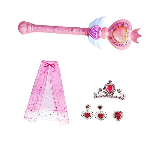 SAFIGLE 1 Satz Prinzessin Cloak Zauberstab Für Nacht Blinkender Zauberstab Umhang Tragbares Leuchtendes Blinkende Stöcke Glühstab Rosa Opp SAFIGLE 1 Satz Prinzessin Cloak Zauberstab Für Nacht Blinkender Zauberstab Umhang Tragbares Leuchtendes Blinkende Stöcke Glühstab Rosa Opp von SAFIGLE
