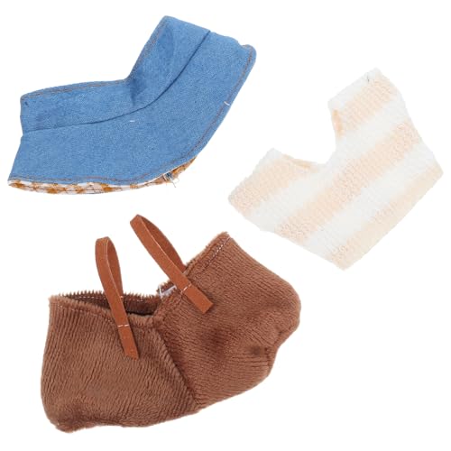 SAFIGLE 1 Satz Puppenzubehör Süße Outfits mit Hut Pullover Overall für Kreatives Verkleiden SAFIGLE 1 Satz Puppenzubehör Süße Outfits mit Hut Pullover Overall für Kreatives Verkleiden von SAFIGLE
