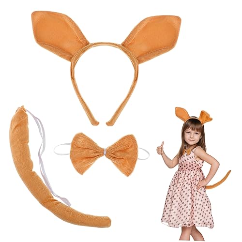 SAFIGLE 1 Satz Satz Känguru -Kopfschmuck Set Bogen Kostüm für Party Erwachsene Junge tierische Requisite haarband tierkostüm kind haarband tiere kurzer Plüsch SAFIGLE 1 Satz Satz Känguru -Kopfschmuck Set Bogen Kostüm für Party Erwachsene Junge tierische Requisite haarband tierkostüm kind haarband tiere kurzer Plüsch von SAFIGLE
