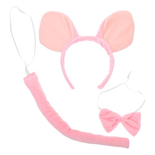 SAFIGLE 1 Satz Satz Schweinchen-stirnband Fliege Halloween Stirnbänder Kostüm Ohren Plüsch Pelziges Ohr Geburtstag Stirnbänder Für Cosplay Party Dekoratives Stirnband Rosa Stoff SAFIGLE 1 Satz Satz Schweinchen-stirnband Fliege Halloween Stirnbänder Kostüm Ohren Plüsch Pelziges Ohr Geburtstag Stirnbänder Für Cosplay Party Dekoratives Stirnband Rosa Stoff von SAFIGLE