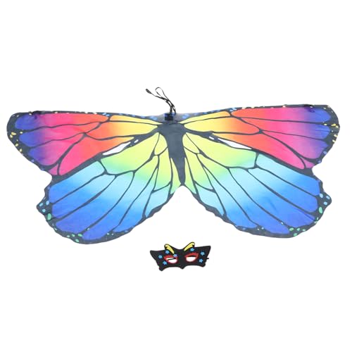 SAFIGLE Schmetterlingsflügel-kostüm Für Jungen Und Mädchen Umhang Schmetterlingsflügel Für Kleinkinder Schmetterlingsflügel-anziehrequisite Für Jungen- Und Mädchenpartys von SAFIGLE