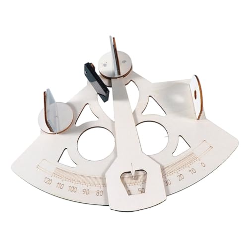 SAFIGLE 1 Satz Sextantenmodell DIY Matrosen-bausatz DIY Nautische Bausätze DIY Matrosen-sextanten-bausatz Lernspielzeug Nautisches Marine-seemann-Sextant Bootfahren Hölzern von SAFIGLE