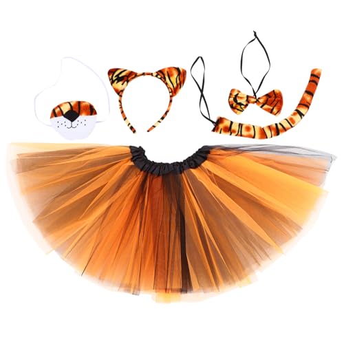 SAFIGLE 1 Satz Tiger-anzug Cosplay -haarband Cosplay- - Halloween-tiger-cosplay- Einzigartiger Tiger-cosplay-ohr-kopfschmuck Cosplay- -accessoire Tigerschwanz Stoff von SAFIGLE