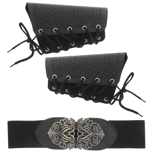 SAFIGLE 1 Satz mittelalterlicher Armschutz -Cosplay-Zubehör Halloween Kostümzubehör mittelalterliches Cosplay-Zubehör Cosplay -Kostümzubehör Retro-Taillengürtel Mikrofaser-Leder SAFIGLE 1 Satz mittelalterlicher Armschutz -Cosplay-Zubehör Halloween Kostümzubehör mittelalterliches Cosplay-Zubehör Cosplay -Kostümzubehör Retro-Taillengürtel Mikrofaser-Leder von SAFIGLE