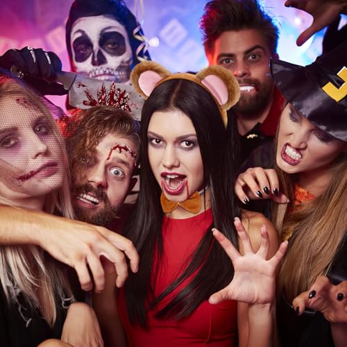 SAFIGLE 1 Set Affenohren-stirnband Und -kostümset, Tierhaarband-zubehör für Halloween-party Und Cosplay von SAFIGLE