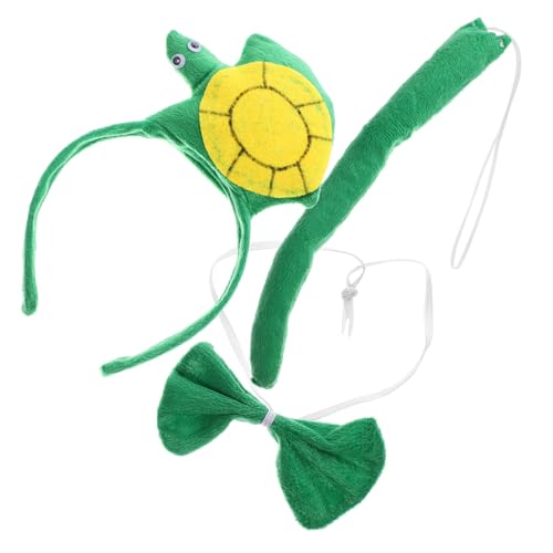 SAFIGLE 1 Set Schildkrötenkleid Schildkröten Stirnband Stirnbänder Kostüme Outfits Tierhaar Accessoires Halloween Cosplay Zubehör Schildkrötenschwanz Halloween SAFIGLE 1 Set Schildkrötenkleid Schildkröten Stirnband Stirnbänder Kostüme Outfits Tierhaar Accessoires Halloween Cosplay Zubehör Schildkrötenschwanz Halloween von SAFIGLE