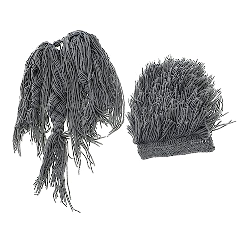 SAFIGLE 1pc Lustige Party Perücke Hut Realistische Falsche Bart Für Cosplay Party Requisiten Zubehör von SAFIGLE