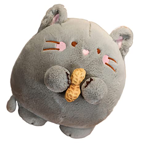 SAFIGLE 1 Stück Gefüllte Faultier Plüschtier Plüsch Dreadfuls Plushie Puppe Kissen Geburtstagsgeschenk Dekokissen Grau Kleine Plüschkissen von SAFIGLE