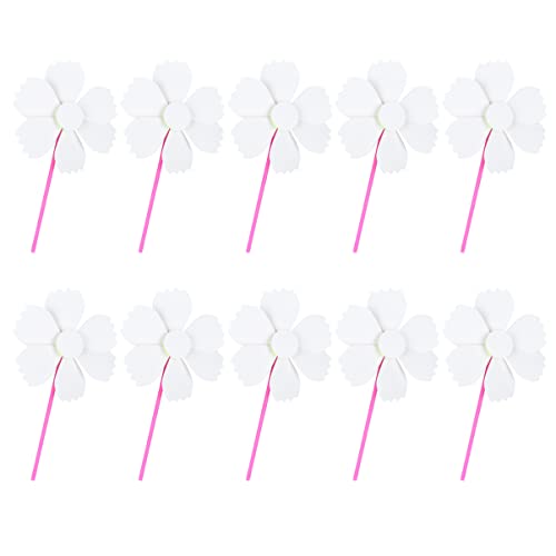 SAFIGLE 10St DIY Windrad Kinder: Leere Papier-WindmüHlen Zum Bemalen, Kreatives Spielzeug FüR Kinder, 39 X 21,5 X 2 cm, Bunt SAFIGLE 10St DIY Windrad Kinder: Leere Papier-WindmüHlen Zum Bemalen, Kreatives Spielzeug FüR Kinder, 39 X 21,5 X 2 cm, Bunt von SAFIGLE