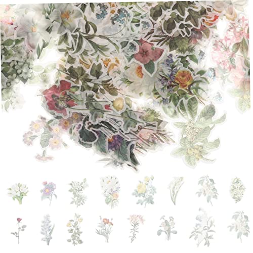 SAFIGLE Wunderschöne Planer-Aufkleber – 120 Stück Blumendekor-Aufkleber Für Scrapbooking Und Personalisierte von SAFIGLE