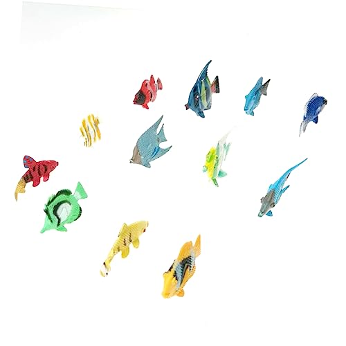SAFIGLE 12st Schaukel Für Erwachsene Spielzeug Schaumstoffwürfel Schrumpffolie Modelle Meeresfisch Tropischer Fisch Kind von SAFIGLE