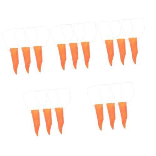 SAFIGLE 15stücke Karottennasen Für Schneemann Und Clown Kostüme Lustige Karottenmaske Für Halloween Karneval Und Cosplay Leichtes Vinyl Material Wiederverwendbar Und Waschbar SAFIGLE 15stücke Karottennasen Für Schneemann Und Clown Kostüme Lustige Karottenmaske Für Halloween Karneval Und Cosplay Leichtes Vinyl Material Wiederverwendbar Und Waschbar von SAFIGLE