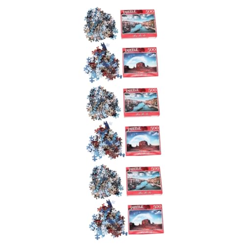 SAFIGLE Puzzle-Spielzeug 1500 Stück 2 500 Rätsel Für Lustig Berühmte Malrätsel Puzzle Schwierige Rätsel Für Tiere Spielzeug Papierrätsel Tierspielzeug Geschenk Kind Erwachsener von SAFIGLE