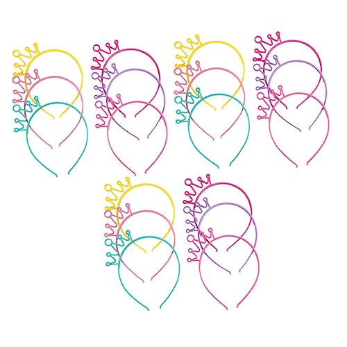 SAFIGLE 18 Stück Teiliges Mädchen Haarreifen mit Design Bunte Haarbänder für Feste und Partys Süßer Haarschmuck für Kleine Prinzessinnen SAFIGLE 18 Stück Teiliges Mädchen Haarreifen mit Design Bunte Haarbänder für Feste und Partys Süßer Haarschmuck für Kleine Prinzessinnen von SAFIGLE