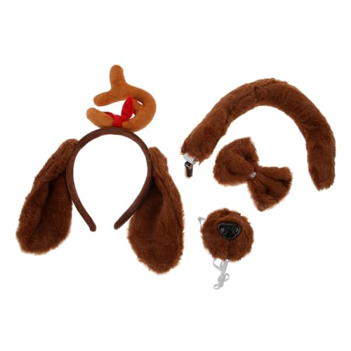 SAFIGLE 1Satz Kostümset Tierohren Stirnband mit und Fliege für Lustige Tier Themenpartys für Halloween Karneval und Fotografie Requisiten SAFIGLE 1Satz Kostümset Tierohren Stirnband mit und Fliege für Lustige Tier Themenpartys für Halloween Karneval und Fotografie Requisiten von SAFIGLE