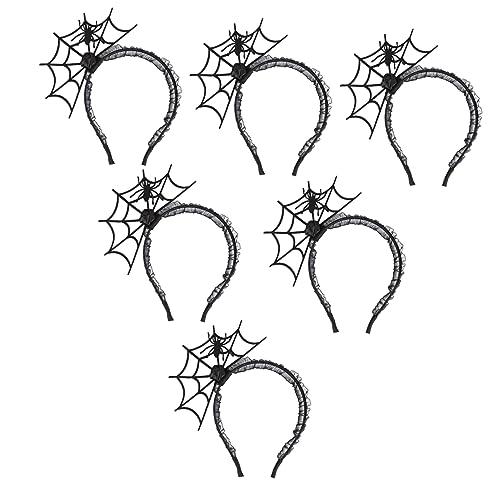 SAFIGLE 1Satz Teiliges Spider Web Cosplay Haarband Halloween Kopfbedeckung Tragbar und Kreativ Karneval und Kostümpartys Komfortabel und Langlebig von SAFIGLE