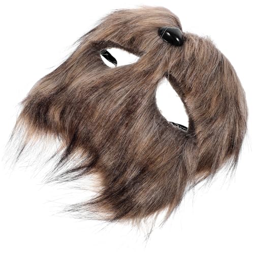 SAFIGLE 1Stück Fuchs Halbmaske für Cosplay und Halloween Pelzige Tiermaske für Maskeraden und Kostümpartys Bequemes Design mit Gummiband für Kostüm Events und Kreative Verkleidungen SAFIGLE 1Stück Fuchs Halbmaske für Cosplay und Halloween Pelzige Tiermaske für Maskeraden und Kostümpartys Bequemes Design mit Gummiband für Kostüm Events und Kreative Verkleidungen von SAFIGLE
