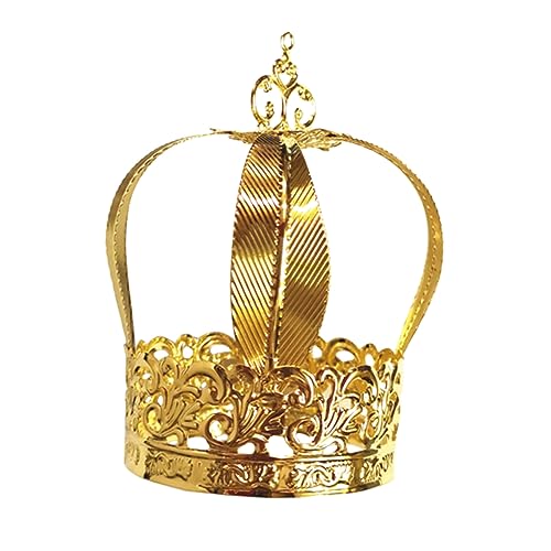 SAFIGLE 1Stück Geburtstagskuchen Dekoration Krone Kuchen Ornament Leichte und Umweltfreundliche Tortendeko für Jungen für Party von SAFIGLE