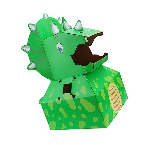SAFIGLE 1Stk Dinosaurier-Modell Cosplay-Zubehör 3D-Papier-Dinosaurier dino kostüme für kinder dinosaurierkostüme für kinder Halloweenkostüm kinder schlafsäcke Montage DIY Spielzeug von SAFIGLE