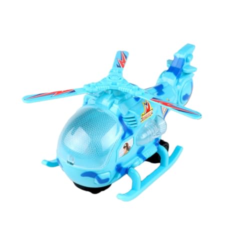 SAFIGLE 1stk Spielzeug Für Kinder Zusammenbauen Hubschrauber Zusammenbauen Musikalisches Spielzeug Puzzle-Spielzeug 3D-Puzzle Für Kinder Lernspielzeug Flash-Spielzeug Gebaut Modell von SAFIGLE