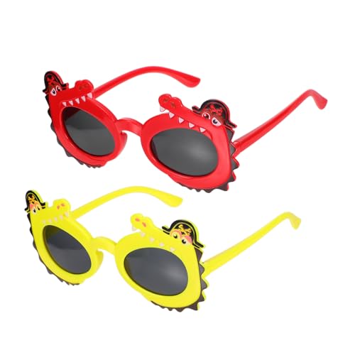 SAFIGLE 2 Paare Lustige Cartoon Sonnenbrillen Prank Sonnenbrillen für Partys Karneval Halloween Kreative Dekoration von SAFIGLE