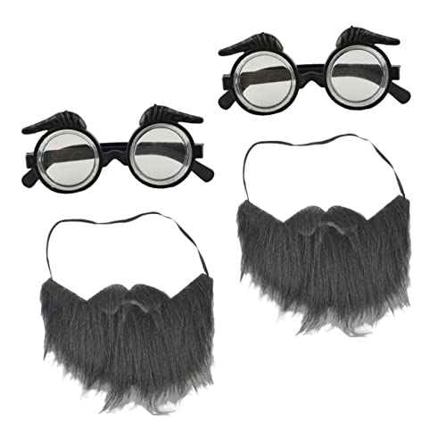 SAFIGLE Tanzparty Fake Bart Brillen Cosplay Mann Accessoires Dekorative Brillen Set SAFIGLE Tanzparty Fake Bart Brillen Cosplay Mann Accessoires Dekorative Brillen Set von SAFIGLE