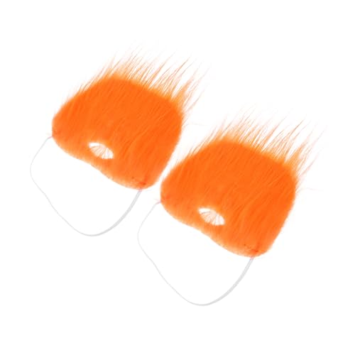 SAFIGLE 2 Stück Abschlussballparty Bart Bartbürste Bart Trimmer Bartwuchs Realistischer Falscher Bart Bartschneider Für Männer Bartpflegeset Cosplay-bart Bartöl Gefälscht Orange Flanell SAFIGLE 2 Stück Abschlussballparty Bart Bartbürste Bart Trimmer Bartwuchs Realistischer Falscher Bart Bartschneider Für Männer Bartpflegeset Cosplay-bart Bartöl Gefälscht Orange Flanell von SAFIGLE