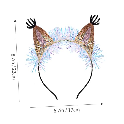 SAFIGLE 2 Stück Chic Haarschmuck Teiliges Eichhörnchen Tierohren Haarreif für Mädchen Party Cosplay Kostüm Tierkopfband Karneval Zubehör SAFIGLE 2 Stück Chic Haarschmuck Teiliges Eichhörnchen Tierohren Haarreif für Mädchen Party Cosplay Kostüm Tierkopfband Karneval Zubehör von SAFIGLE
