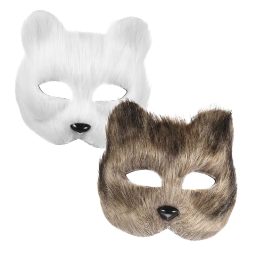 SAFIGLE 2 Stück Fuchsmaske Kostüm Abschlussballmaske Tierverkleiden Pelzkopfmaske Pelzpfotenmaske Cosplay Halbtier Flusenmasken Für Masken Fuchs Cosplay Bühnenflanell SAFIGLE 2 Stück Fuchsmaske Kostüm Abschlussballmaske Tierverkleiden Pelzkopfmaske Pelzpfotenmaske Cosplay Halbtier Flusenmasken Für Masken Fuchs Cosplay Bühnenflanell von SAFIGLE