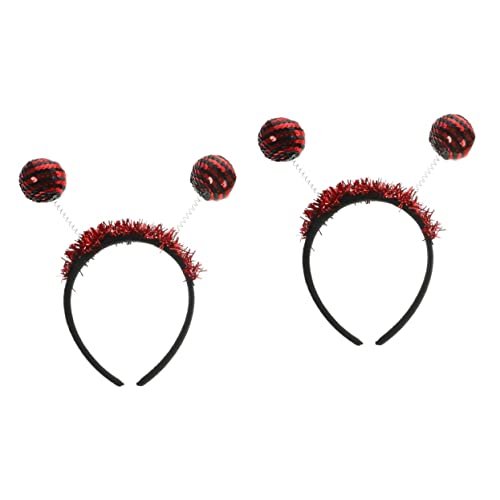 SAFIGLE 2 Stück Halloween Haarreif mit Pailletten Marienkäfer Design Vielseitiges und Party Accessoire für Erwachsene Einfache Handhabung für Halloween Hochzeit Geburtstag und Festtage SAFIGLE 2 Stück Halloween Haarreif mit Pailletten Marienkäfer Design Vielseitiges und Party Accessoire für Erwachsene Einfache Handhabung für Halloween Hochzeit Geburtstag und Festtage von SAFIGLE