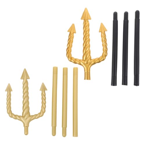 SAFIGLE 2 Stück Halloween-Requisiten Cosplay-König Fünf Mistgabel Für Cosplay Legendär Für Mottopartys Und Halloween SAFIGLE 2 Stück Halloween-Requisiten Cosplay-König Fünf Mistgabel Für Cosplay Legendär Für Mottopartys Und Halloween von SAFIGLE