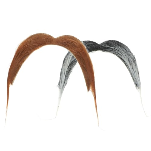 SAFIGLE 2 Stück Halloween-bart Halloween Bart Bartshampoo Und Spülung Gesichts- Kostüm Maske Bartglätter Bärte Gefälscht Künstlicher Schnurrbart Dekorativer Falscher Schnurrbart Stoff SAFIGLE 2 Stück Halloween-bart Halloween Bart Bartshampoo Und Spülung Gesichts- Kostüm Maske Bartglätter Bärte Gefälscht Künstlicher Schnurrbart Dekorativer Falscher Schnurrbart Stoff von SAFIGLE