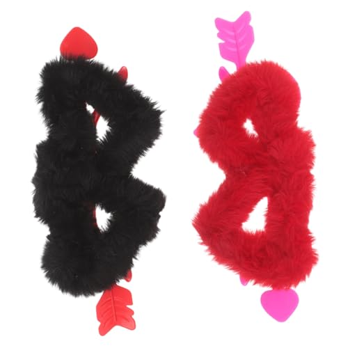 SAFIGLE 2 Stück Herzförmige Plüsch Sonnenbrillen Kuschelige Cat Eye Brillen mit Liebespfeil Modische Party Sonnenbrillen für Junggesellinnenabschied Brautjungfern und Cosplay Accessoires SAFIGLE 2 Stück Herzförmige Plüsch Sonnenbrillen Kuschelige Cat Eye Brillen mit Liebespfeil Modische Party Sonnenbrillen für Junggesellinnenabschied Brautjungfern und Cosplay Accessoires von SAFIGLE