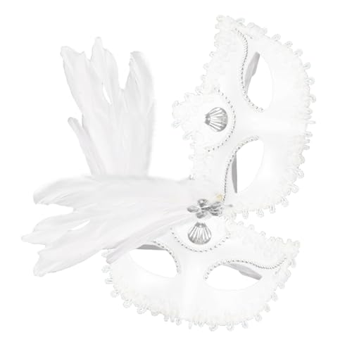 SAFIGLE 2 Stück Karnevalsmaske Maskerade-Partydekorationen Kostüm Maskerademaske Maskerade-Maske Masse halloween masken halloweenmaske Frauen-Maskerade-Maske Ball Masken Plastik Weiß SAFIGLE 2 Stück Karnevalsmaske Maskerade-Partydekorationen Kostüm Maskerademaske Maskerade-Maske Masse halloween masken halloweenmaske Frauen-Maskerade-Maske Ball Masken Plastik Weiß von SAFIGLE