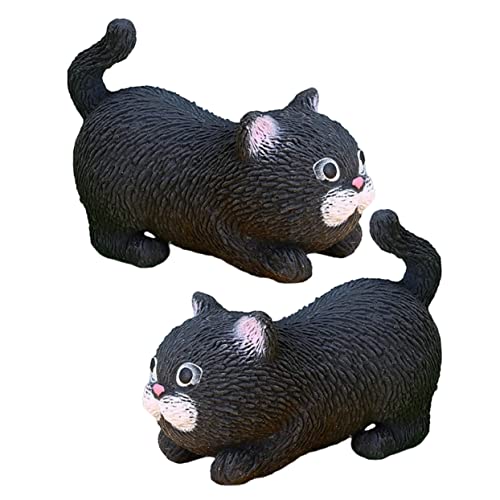 SAFIGLE 2er-Pack Katzen StressbäLle FüR Kinder - Weiche Squeeze Spielzeug - Stressabbau Und Hand-Augen-Koordination - Perfekt FüR Partygeschenke Und Dekoration - Schwarz SAFIGLE 2er-Pack Katzen StressbäLle FüR Kinder - Weiche Squeeze Spielzeug - Stressabbau Und Hand-Augen-Koordination - Perfekt FüR Partygeschenke Und Dekoration - Schwarz von SAFIGLE