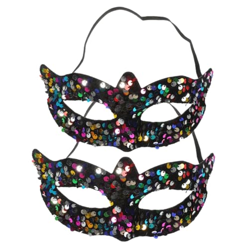 SAFIGLE 2 Stück Paillettenmaske Karnevalsmasken Für Erwachsene Maskerade Abschlussball Maske Ostern Cosplay Halloween Cosplay Requisiten Maskerade Masken Kostüm Maske Masken Halloween SAFIGLE 2 Stück Paillettenmaske Karnevalsmasken Für Erwachsene Maskerade Abschlussball Maske Ostern Cosplay Halloween Cosplay Requisiten Maskerade Masken Kostüm Maske Masken Halloween von SAFIGLE