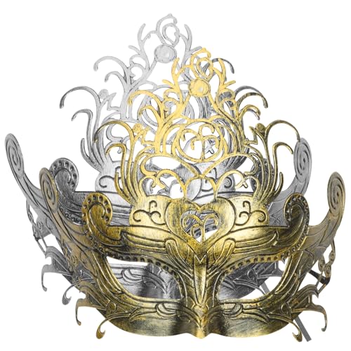 SAFIGLE 2 Stück Retro Maske für Damen Maskerade Masken für Halloween und Kostümparty Hochwertige Kreative Partydekoration Sicherem Kunststoff von SAFIGLE