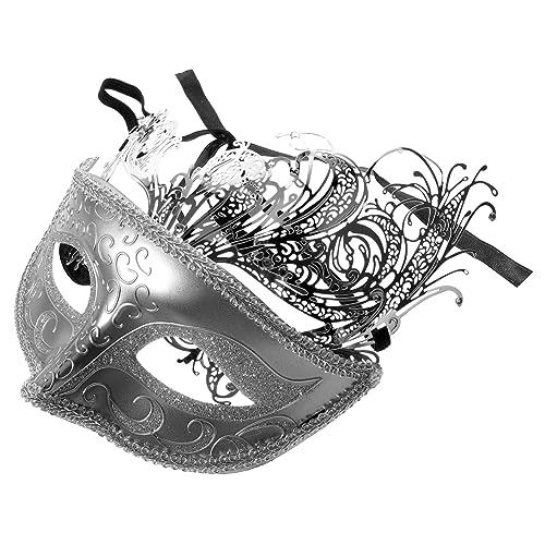 SAFIGLE 2 Stück Rhinestone Maske für Maskerade Metallmaske für Karneval und Kostümparty Atemberaubendes Accessoire für Halloween und Bühnenauftritte SAFIGLE 2 Stück Rhinestone Maske für Maskerade Metallmaske für Karneval und Kostümparty Atemberaubendes Accessoire für Halloween und Bühnenauftritte von SAFIGLE