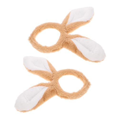 SAFIGLE 2 Stück Teiliges Hasenohren Haarband Weiches Plüsch Verstellbar und Vielseitiges Haaraccessoire für Damen und Mädchen für Ostern Karneval Party und Kostümfeste SAFIGLE 2 Stück Teiliges Hasenohren Haarband Weiches Plüsch Verstellbar und Vielseitiges Haaraccessoire für Damen und Mädchen für Ostern Karneval Party und Kostümfeste von SAFIGLE