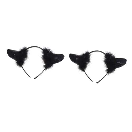 SAFIGLE 2 Stück Teufelshörner Haarreif Halloween Kopfschmuck mit Glitzer für Kostümparty Karneval Cosplay und Veranstaltungen von SAFIGLE
