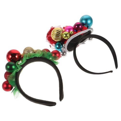 SAFIGLE 2 Stück Weihnachts Haarreifen mit Glocken Festliche Haarbänder für Erwachsene Langlebig und Farbenfroh für Xmas Party Karneval und Festliche Anlässe SAFIGLE 2 Stück Weihnachts Haarreifen mit Glocken Festliche Haarbänder für Erwachsene Langlebig und Farbenfroh für Xmas Party Karneval und Festliche Anlässe von SAFIGLE