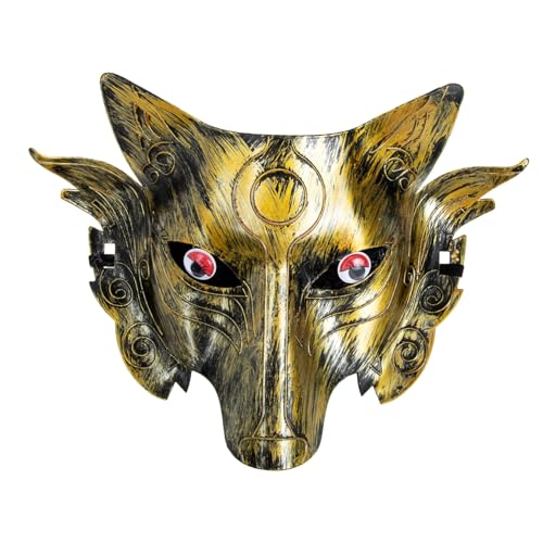 SAFIGLE 2 Stück Wolfsmaske Maskerade Halloween Wolf Kostüm Männer Maskiert Kiefer Outdoor -kleidung Maske Für Festival Maske Für Draußen Grimassenkostüm Drama-masken Dachs Nase Plastik SAFIGLE 2 Stück Wolfsmaske Maskerade Halloween Wolf Kostüm Männer Maskiert Kiefer Outdoor -kleidung Maske Für Festival Maske Für Draußen Grimassenkostüm Drama-masken Dachs Nase Plastik von SAFIGLE