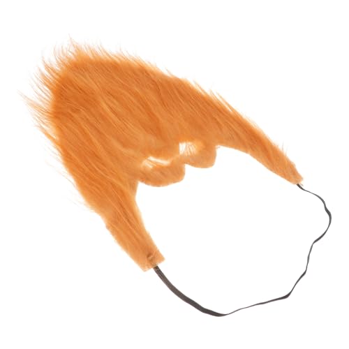 SAFIGLE 2 Stück brauner Bart Halloween kostün Costume de Halloween halloweenkostüme faschingskostüme Beard simulieren für Zubehör falscher Schnurrbart Kostüm gefälschte Bärte Flanell Brown von SAFIGLE
