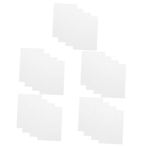 20 Sätze Leere Puzzles DIY-Puzzle DIY Leeres Puzzle Papierpuzzle Malen Holzspielzeug Wärmeübertragungs-Puzzle Rätsel Übertragen DIY Papierpuzzle Kind Zeichenpapier Weiß Sublimation von SAFIGLE