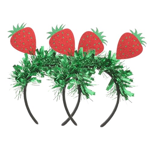 SAFIGLE 2Stücke Erdbeer Haarreifen Dekorative Stirnbänder für Süßes Frühlingsdesign Haaraccessoire für Partys und Besondere Anlässe SAFIGLE 2Stücke Erdbeer Haarreifen Dekorative Stirnbänder für Süßes Frühlingsdesign Haaraccessoire für Partys und Besondere Anlässe von SAFIGLE